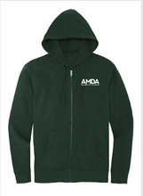 Load image into Gallery viewer, Forest Green Zip-up Hoodie
